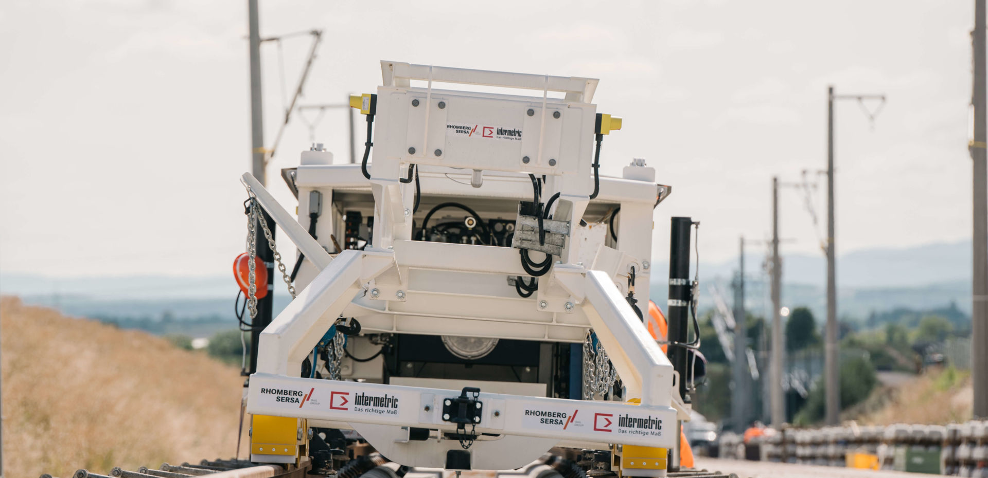 RhoMAT Semiautomated track alignment system Rhomberg Sersa